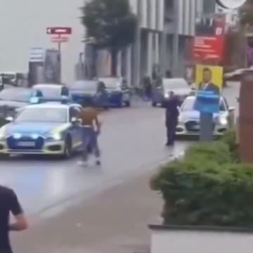 North African migrant in GERMANY doing what they do in every country