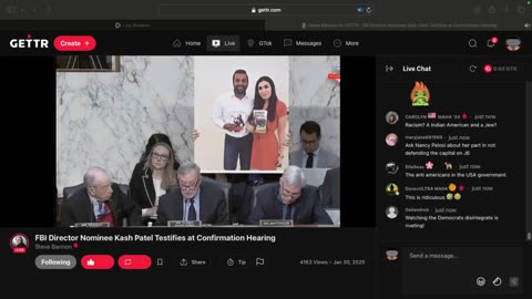Kash Patel Hearing