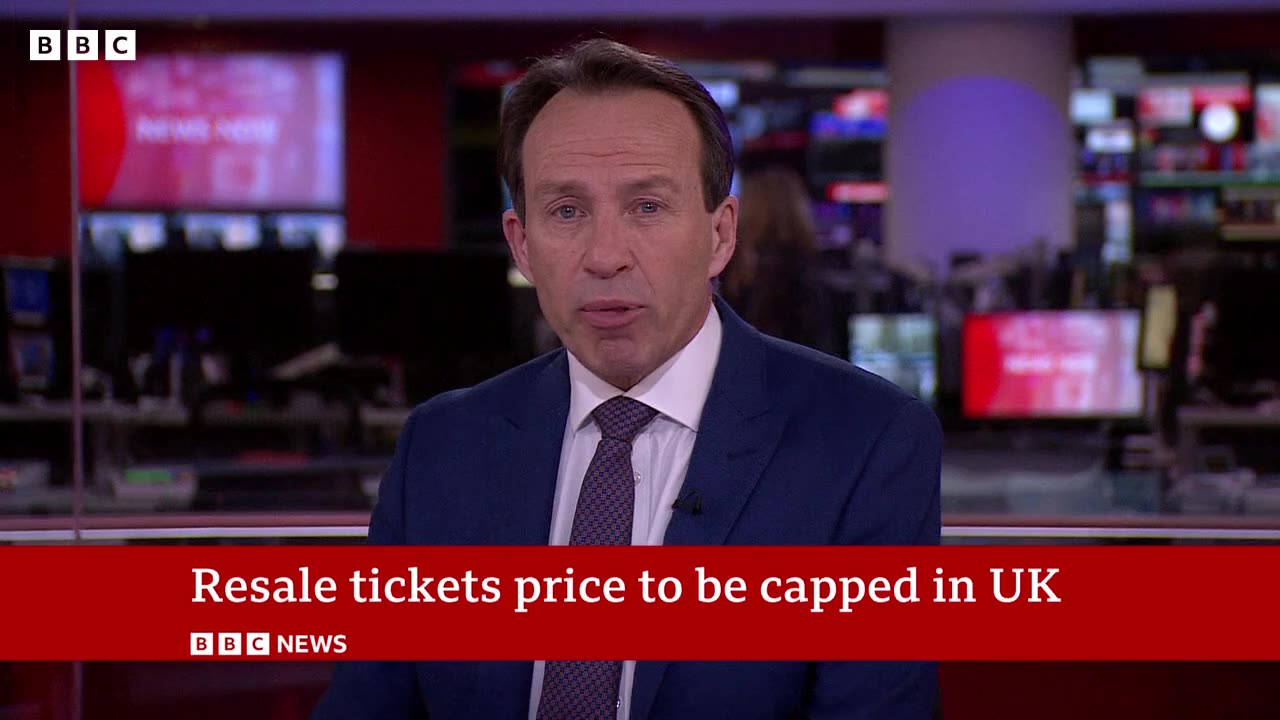 Resale tickets price to be capped in UK | BBC News