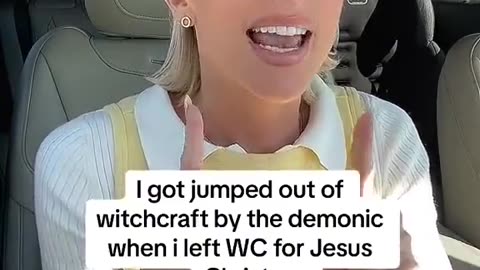 Former witch 🧹 compares leaving the satanic temple to being jumped out of a gang…