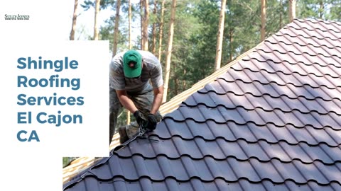 Shingle Roofing Services El Cajon CA