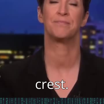 Rachel Maddow wants you to be embarrassed.