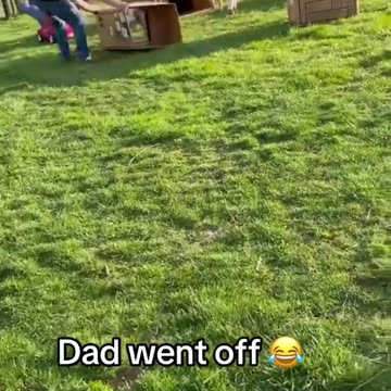 Dad Pulls Off Insane Obstacle Course Maneuver – Epic or Fail?