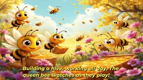 Melodic Adventures For Kids -🎵 The Busy Bees Buzz 🎵