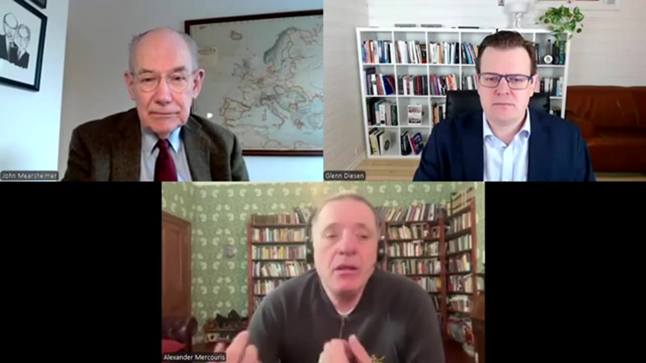 The US Push for Peace & Europe Panics - John Mearsheimer, Alexander Mercouris & Glenn Diesen