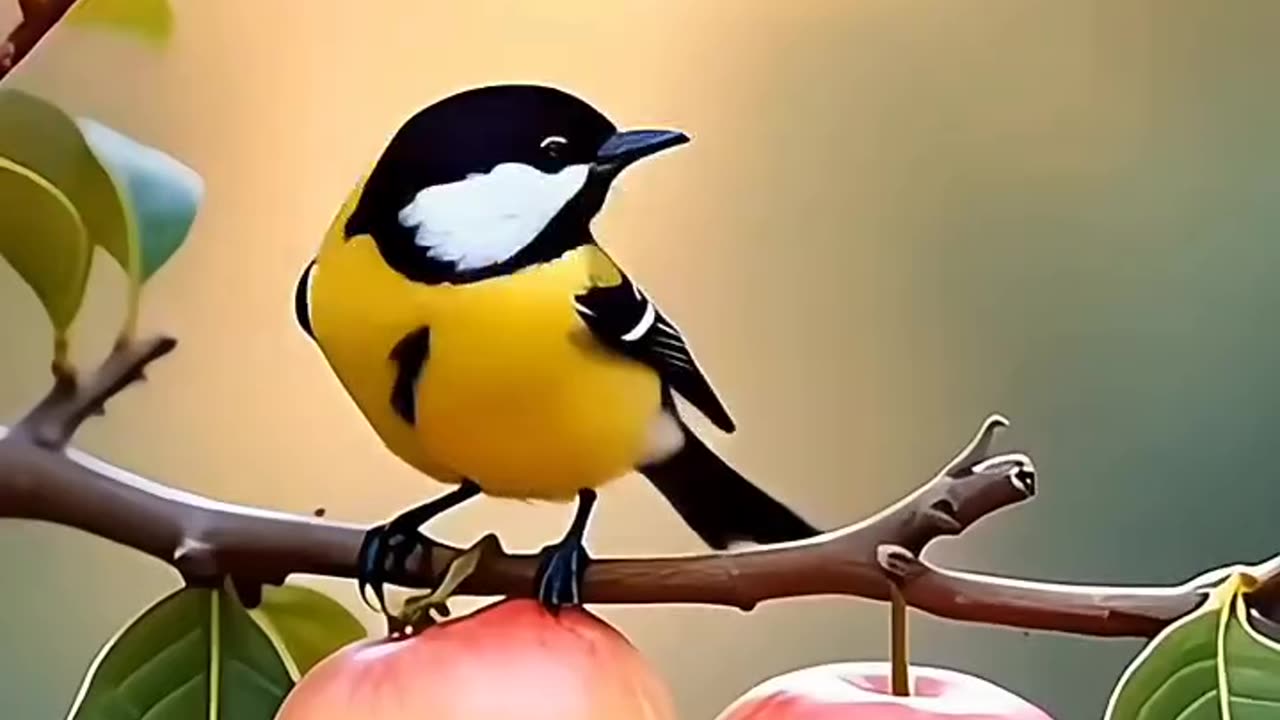 Happy life of birds