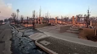 LA wildfires torch thousands of homes even as fierce winds ease