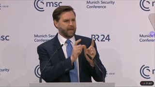 WOW: JD Vance gives European politicians a tongue lashing at Munich Security Conference speech