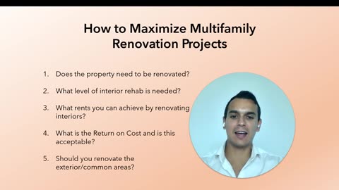 How to Maximize Multifamily Renovation Projects