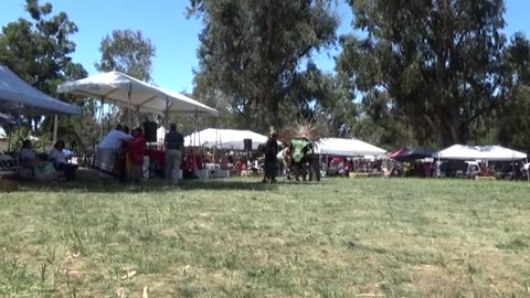 Spirit Dancers in honor of 500k missing Native Children