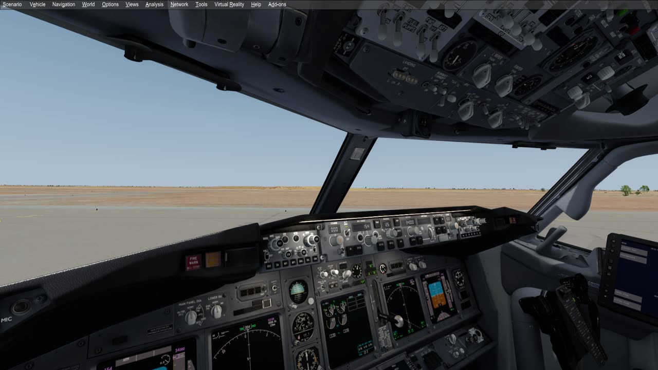 Ayers Roack YAYE - Perth YPPH Cold and Dark Taxi Take Off Condor 737 IVAO P3Dv4