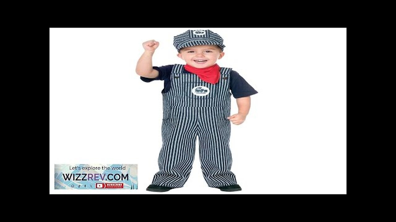 Train Engineer Toddler Costume Review