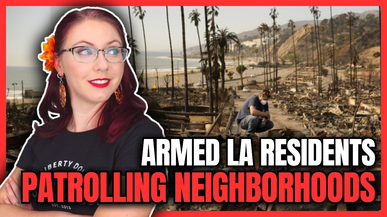 Armed LA Residents Patrolling Neighborhoods