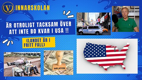 Är väldigt tacksam över att inte bo kvar i USA idag!