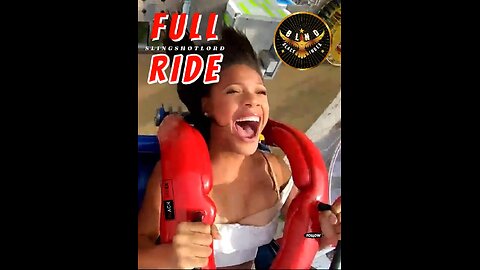 Full Slingshot Ride #shorts #slingshot #reaction #slingshotchallenge #funny