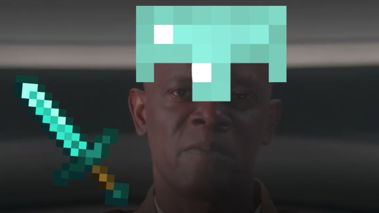 Mace Windu vs Palpatine but It’s Minecraft!