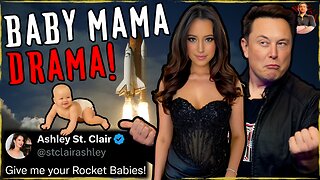 Elon Musk Baby Mama DRAMA! Ashley St. Clair Baby Trap EXPOSED!