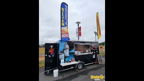 2024 - Quality Cargo 7' x 14' Food Concession Trailer | Mobile Food Unit for Sale in New Jersey!