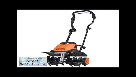 VEVOR 12 Amp Electric Tiller 18" Tilling Width 3.94" Tilling Depth Corded Review