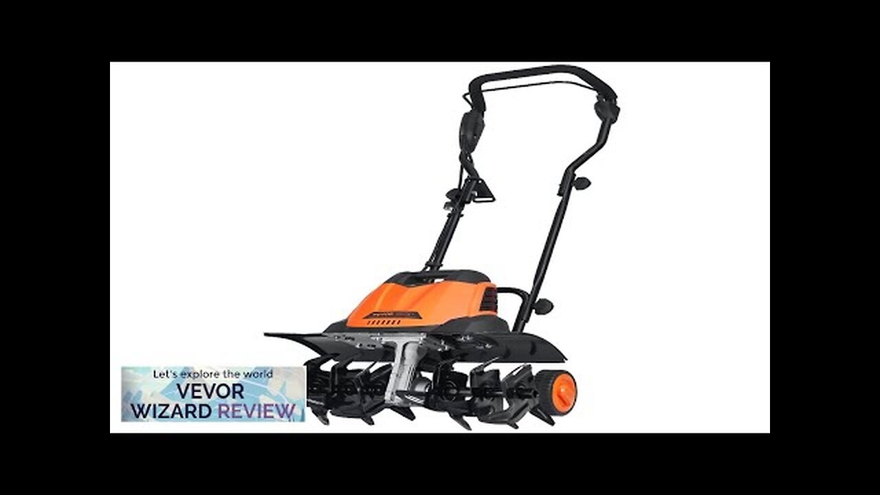 VEVOR 12 Amp Electric Tiller 18" Tilling Width 3.94" Tilling Depth Corded Review