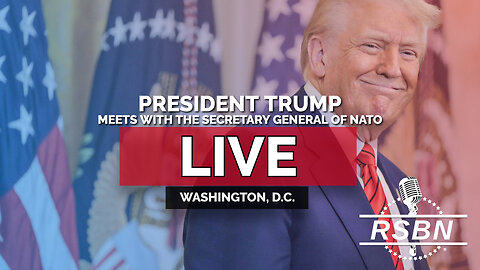 LIVE: President Trump Meets with the Secretary General of NATO - 3/13/25