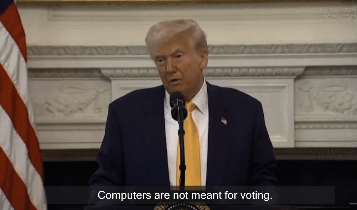 Trump Confirms... MACHINES MUST GO