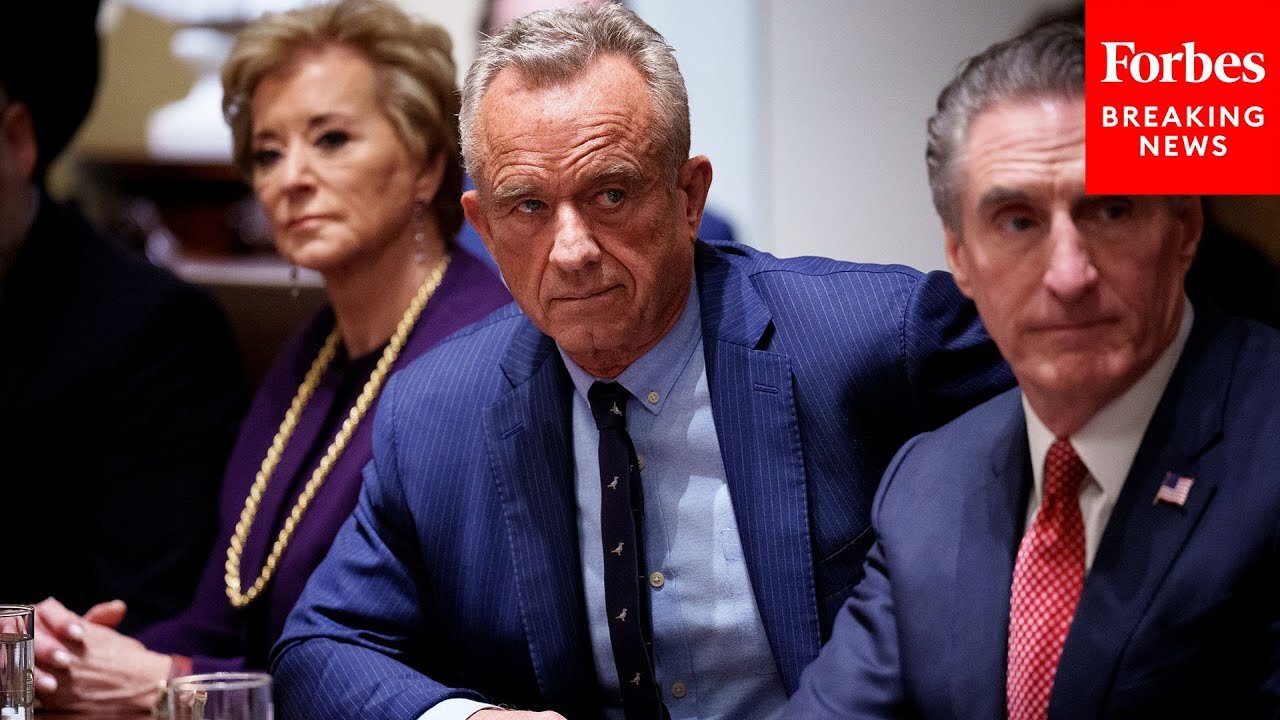 "RFK Jr. Responds To Reporter's Question About Measles Outbreak In Texas At Trump Cabinet Meeting"