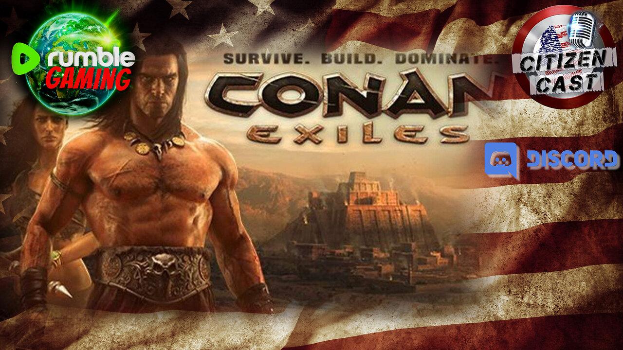 Gameday - Conan Exiles, building w/#CitizenCast