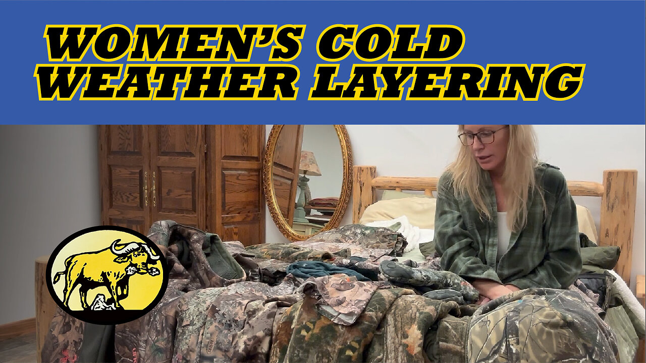 Cold weather layering - women