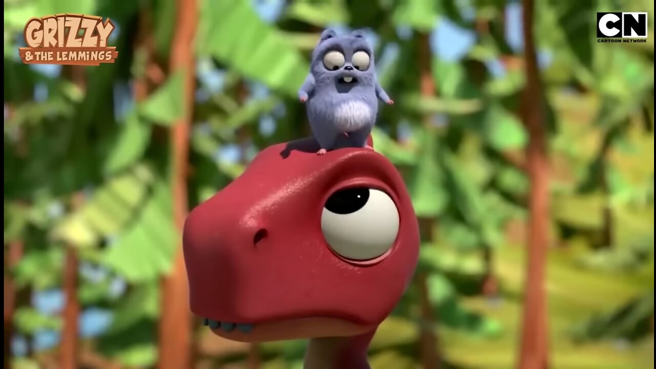 Grizzy and The Lemmings 🐻| Lemmings’ Roaring Snack Attack! 🦖 | Compilation | Cartoon for Kids