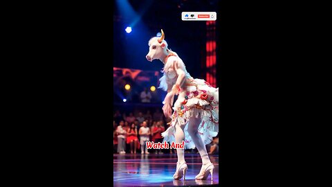 The Woman Performs a Fusion with a Cow on AGT #agt #americagottalent #magic #ai #talent