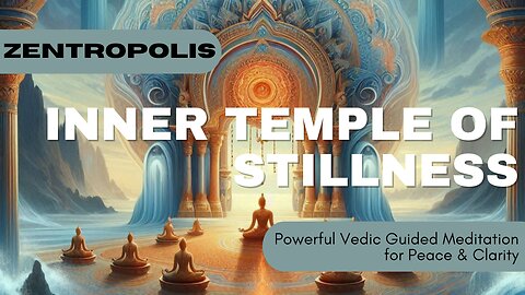 Inner Temple of Stillness | Powerful Vedic Guided Meditation for Deep Peace & Clarity