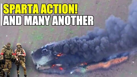 Sparta Battalion destroyed many Ukraine-West equipment outer sector of Avdeeevka