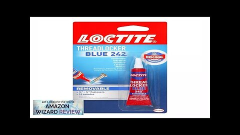 Loctite Threadlocker Blue 242 Removable Thread Lock Glue for Nuts Bolts Review