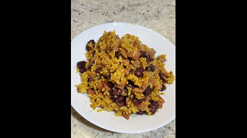 Spam Rice N Beans