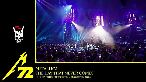 Metallica - The Day That Never Comes (Minneapolis - August 18 2024)