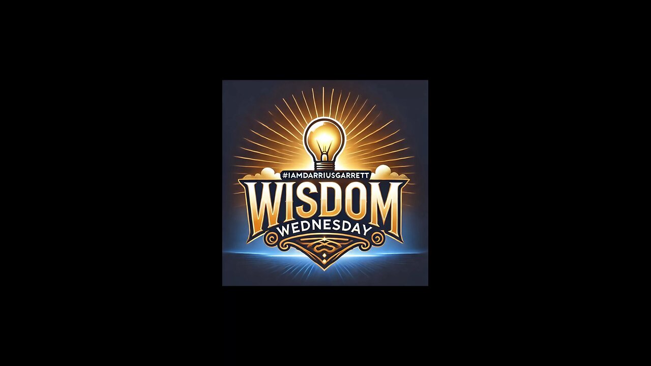 Time Is Priceless: Don’t Waste It | IamADarriusGarrett Wisdom Wednesday Message