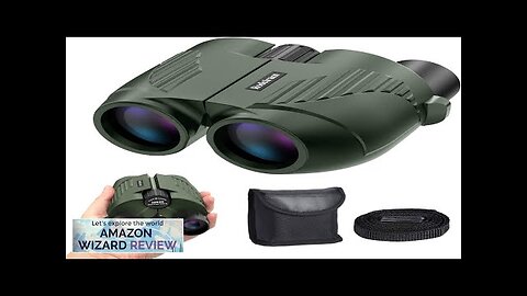 20X25 Compact Binoculars for Adults and KidsLarge Eyepiece Waterproof Binocular，Easy Focus Review