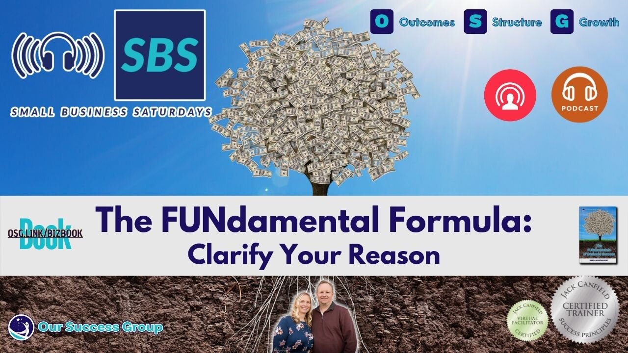 The FUNdamental Formula: Clarify Your Reason - Make Business FUN Again! | Small Business Saturdays