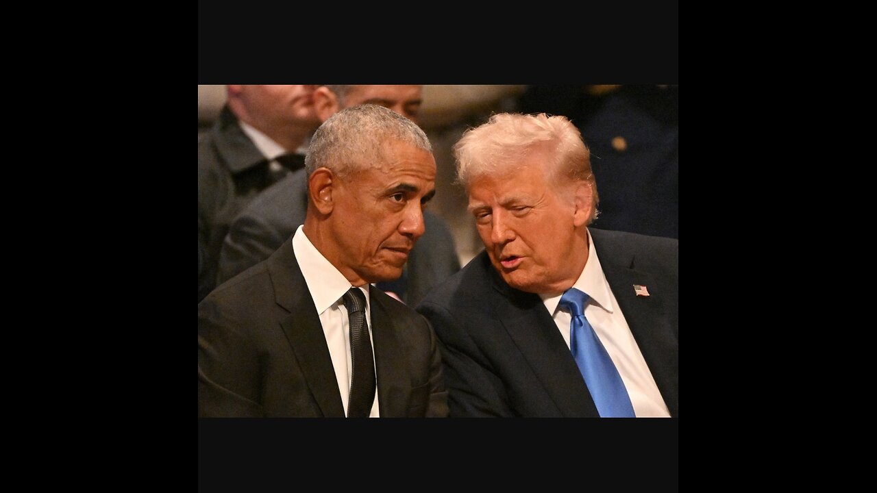 Hidden Audio Of Conversation Between Trump, Obama, and Bush at Funeral