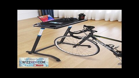 Mobile Cycling Desk Foldable Bike Trainer Fitness Desk with Lockable Wheel Review