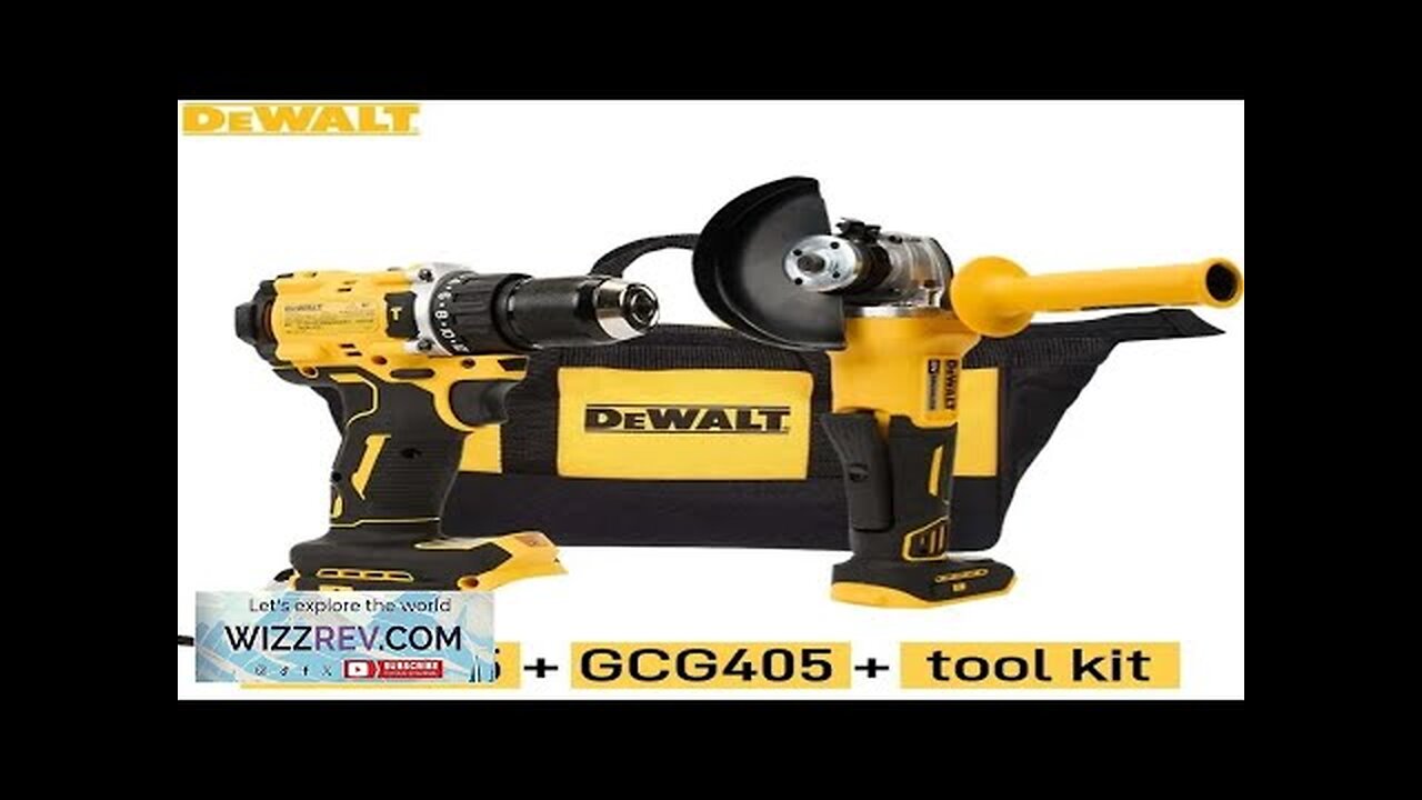 DeWalt Hand Drill Impact Drill Electric Screwdriver Impact Drill Angle Grinder Polishing Review