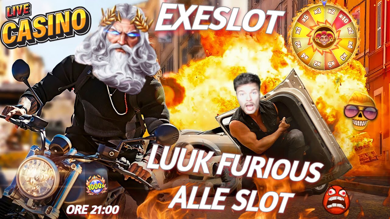 🔥LUUK FURIOUS ALLE SLOT‼️🎰