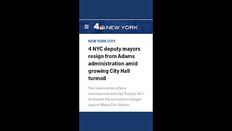 4 NYC deputy mayors announce resignations after DOJ moves to drop Adams charges