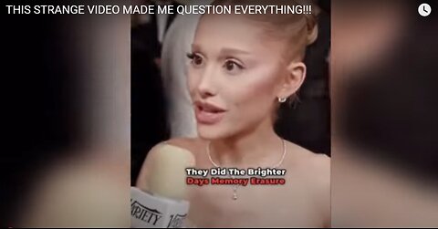 (Oscars) Ariana Grande casually says “They did the BRIGHTER DAYS MEMORY ERASURE treatment to me"👀