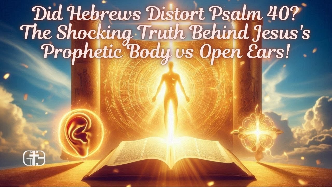 Did Hebrews Distort Psalm 40? The Shocking Truth Behind Jesus's Prophetic Body vs Open Ears!