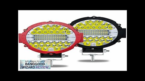 7-inch 51W Pair of Auxiliary Lights Wide Vision LED Work Light Review