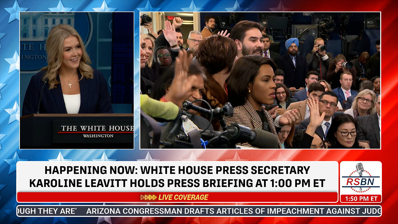 FULL SPEECH: White House Press Secretary Karoline Leavitt Holds Press Briefing - 2/12/25