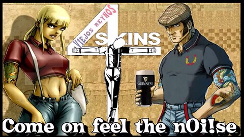 THE 4 SKINS - Come on feel the nOi!se (Subtítulos español-inglés) Versión de SLADE