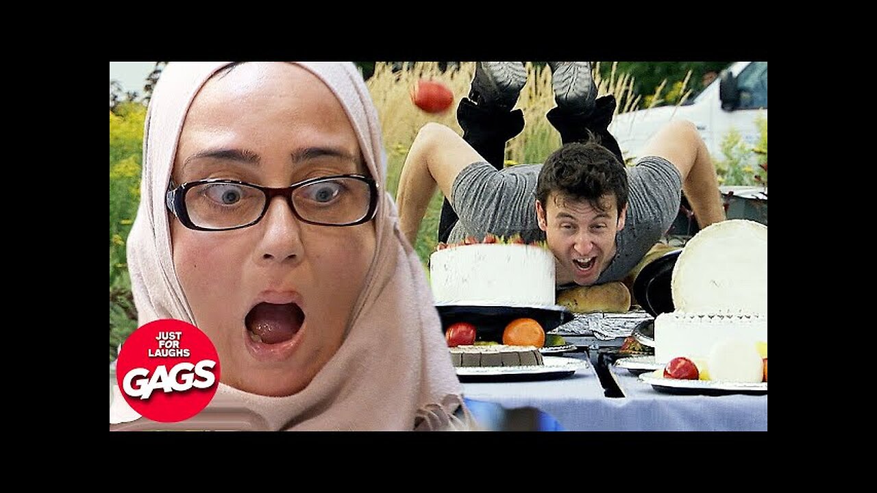 Craziest Wedding Crasher | Just For Laughs Gags